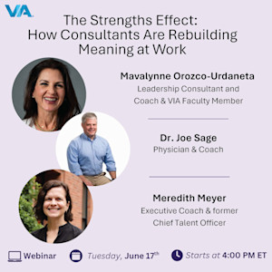 Workplaces at Their Best Webinar | VIA Institute 