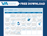 September 2025 Calendar | Strengths Calendar