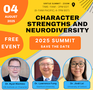 Character Strengths & Neurodiversity 2025 Summit | VIA Institute